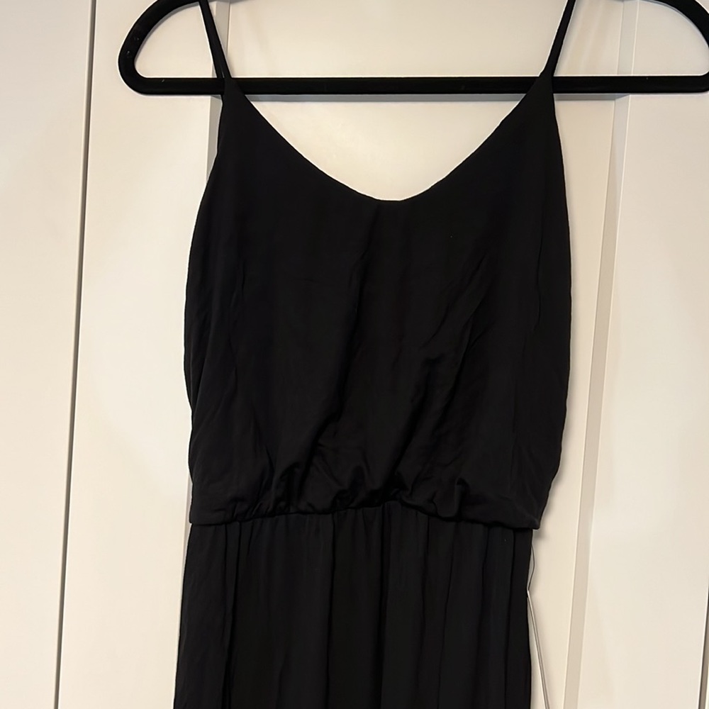 New black lulus maxi dress